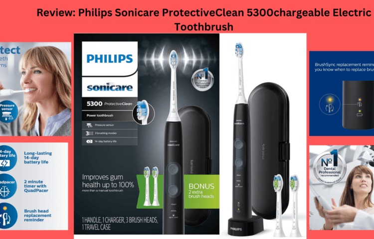 Philips Sonicare ProtectiveClean 5300chargeable Electric Toothbrush